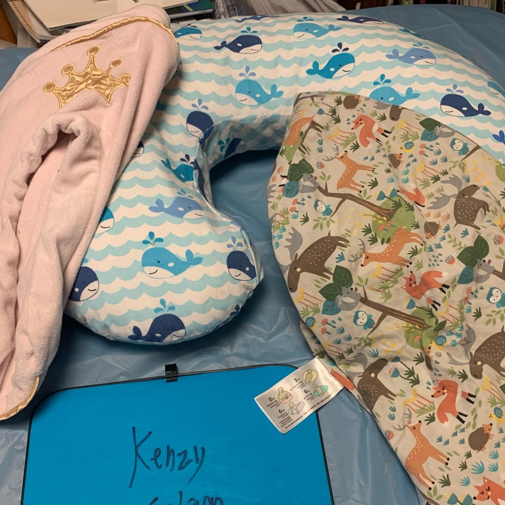 Boppy pillow and covers